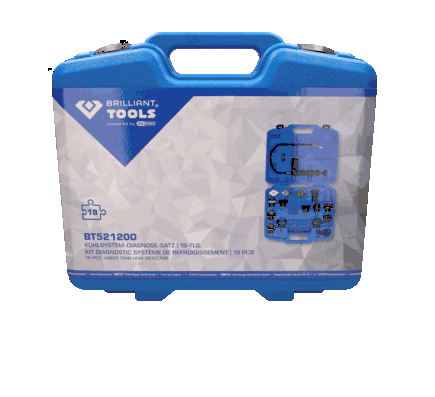 KS TOOLS BT521200 Test Set, cooling system pressure