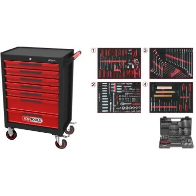 KS TOOLS 897.7515 Tool Trolley