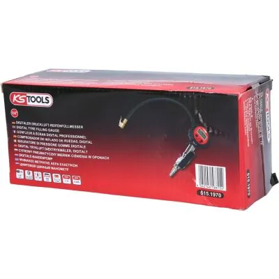 KS TOOLS 515.1970 Compressed-air Tyre Pressure Gauge/Inflator
