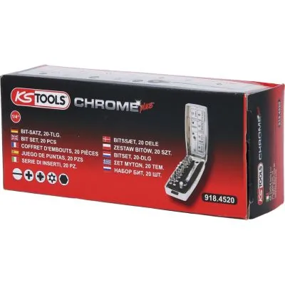 KS TOOLS 918.4520 Kit, screwdriver bits