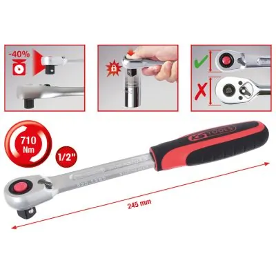 KS TOOLS 920.1290 Reversible Ratchet