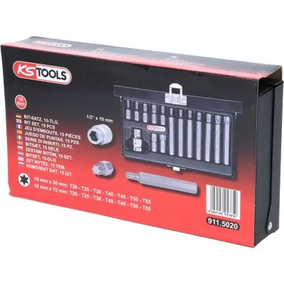 KS TOOLS 911.5020 Kit, screwdriver bits