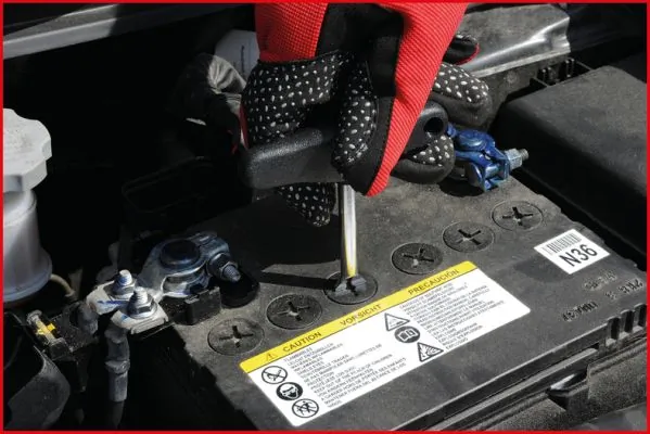 KS TOOLS 550.1682 Screwdriver, battery sealing plug
