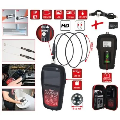 KS TOOLS 550.7530 Video Endoscope Set