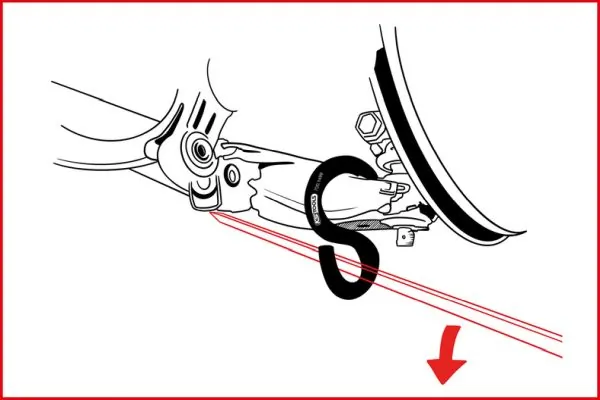 KS TOOLS 700.1499 Universal Axle Lever