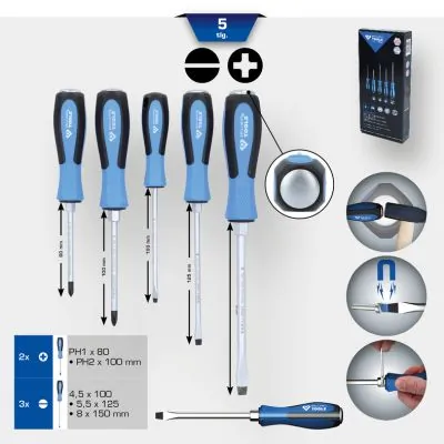 KS TOOLS BT031020 Impact Screwdriver Set