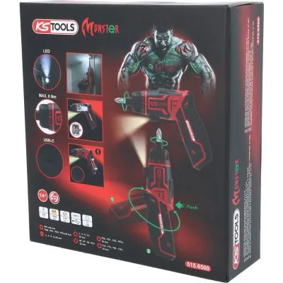 KS TOOLS 515.6500 Cordless Screwdriver