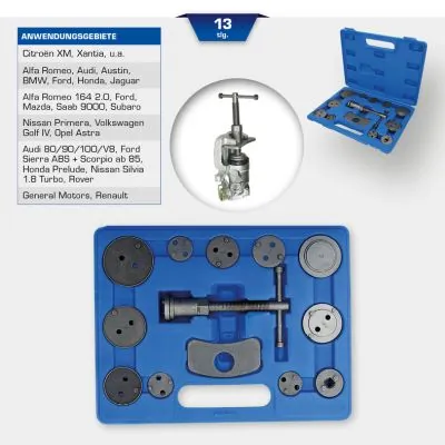 Turn/Reset Tool Set, brake caliper piston BT701000