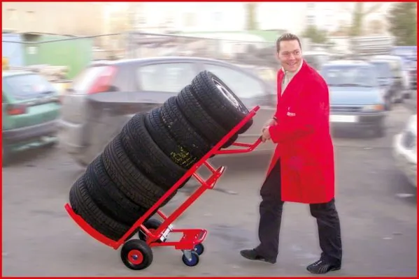 KS TOOLS 160.0055 Wheel and Tyre Trolley
