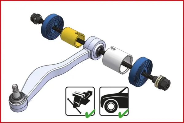 Ejector Set, ball joint 700.1550