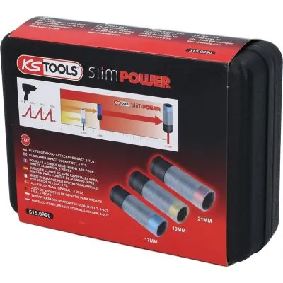 KS TOOLS 515.0990 Power Socket Set
