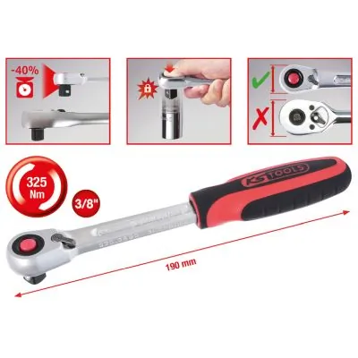 KS TOOLS 920.3890 Reversible Ratchet