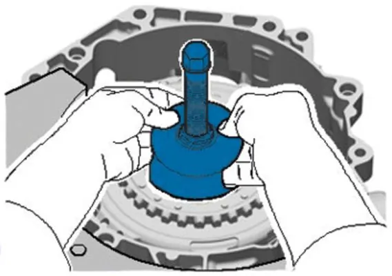 KS TOOLS BT641220 Mounting Tool Set, clutch/flywheel