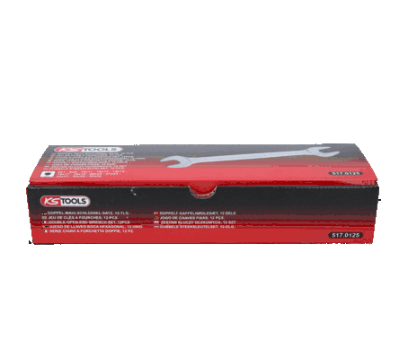 KS TOOLS 517.0125 Open-end Spanner Set