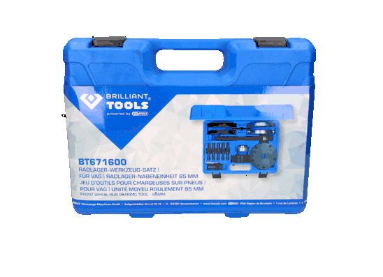 KS TOOLS BT671600 Mounting Tool Set, wheel hub/wheel bearing