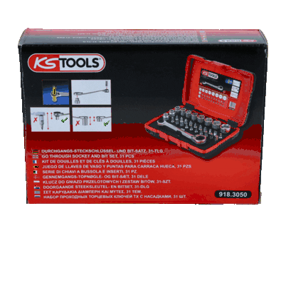 KS TOOLS 918.3050 Socket Wrench Set