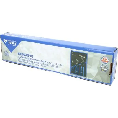 KS TOOLS BT064910 Kit, pipe wrench/water pump pliers