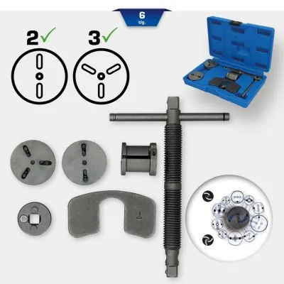 Turn/Reset Tool Set, brake caliper piston BT701150