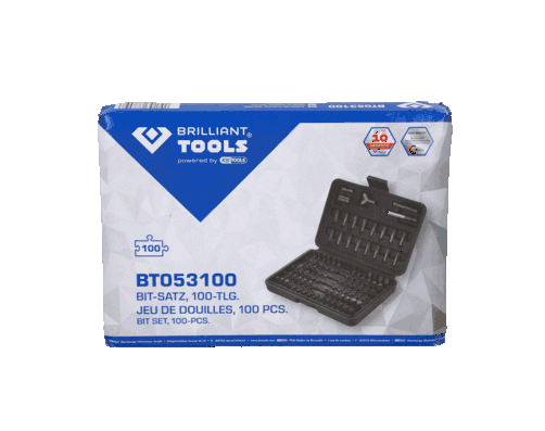 Kit, screwdriver bits BT053100