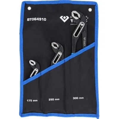 KS TOOLS BT064910 Kit, pipe wrench/water pump pliers