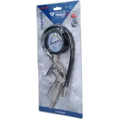 KS TOOLS BT691019 Compressed-air Tyre Pressure Gauge/Inflator