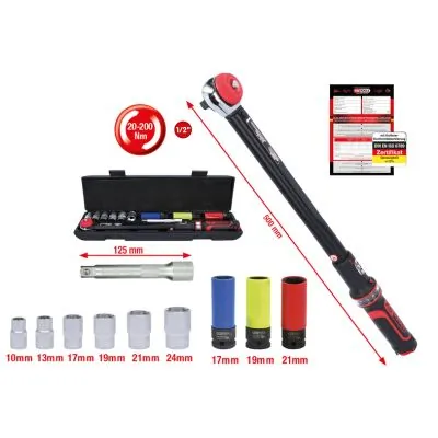 KS TOOLS 516.2400 Torque Wrench Set