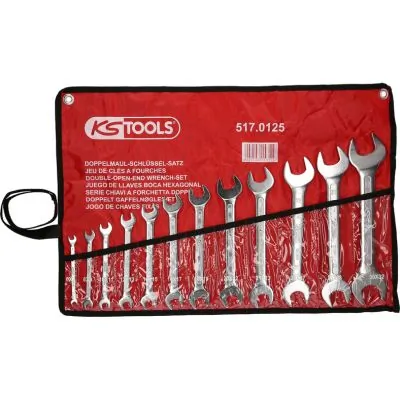 KS TOOLS 517.0125 Open-end Spanner Set
