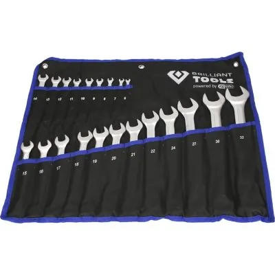 KS TOOLS BT011021 Spanner Set, ring/open ended