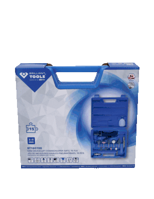 KS TOOLS BT160700 Straight-grip Grinder (compressed air)