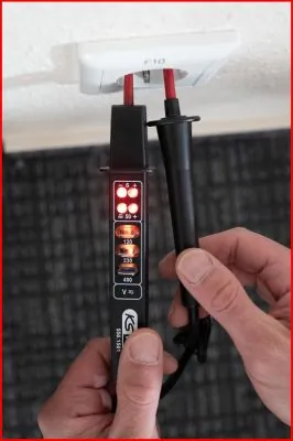 KS TOOLS 550.1501 Voltage Detector