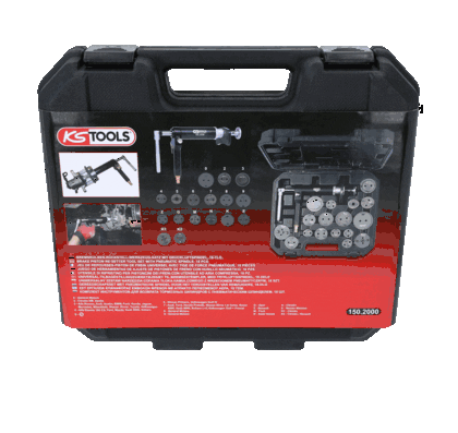 Spindle, brake caliper piston reset tool 150.2000