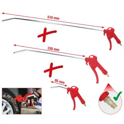 KS TOOLS 515.1921 Suction/Blast Gun (compressed air)