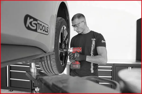KS TOOLS 515.6100 Impact Wrench (rechargeable battery)