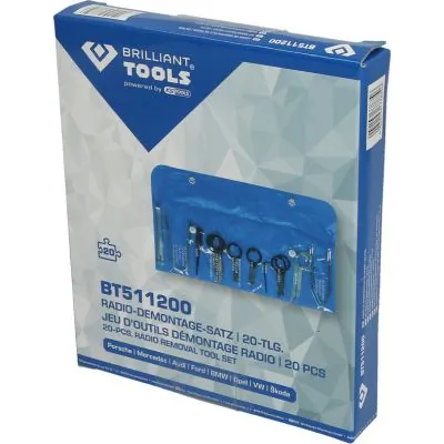 KS TOOLS BT511200 Mounting/Disassembly Tool Set, radio