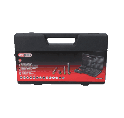 KS TOOLS 911.2008 Kit, screwdriver bits
