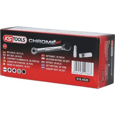 KS TOOLS 918.4520 Kit, screwdriver bits