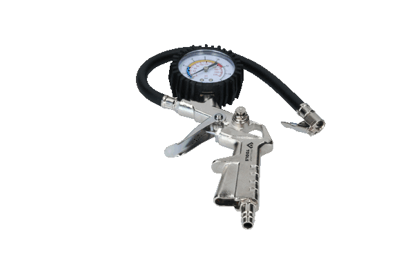 KS TOOLS BT691019 Compressed-air Tyre Pressure Gauge/Inflator
