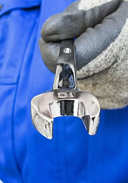 Ratchet Ring Open-ended Spanner V1022