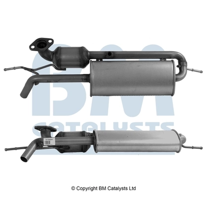 Catalytic Converter Approved BM91590H