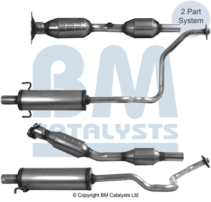 Catalytic Converter Approved BM91617H