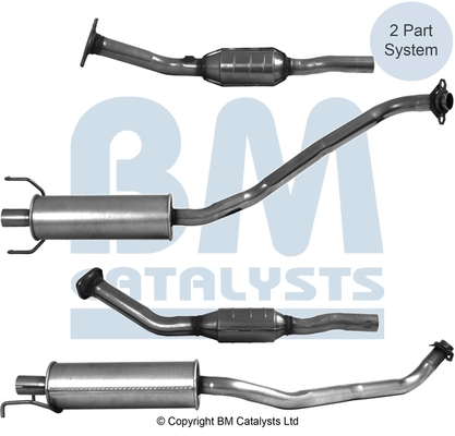 Catalytic Converter Approved BM91604H