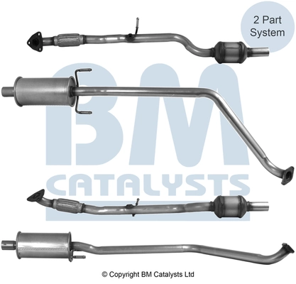 Catalytic Converter Approved BM92961H