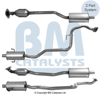 Catalytic Converter Approved BM92866H