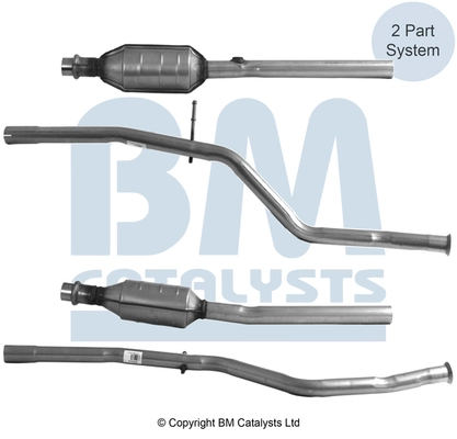 Catalytic Converter Approved BM90538H