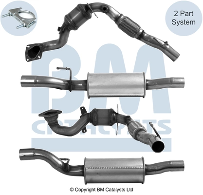 Catalytic Converter Approved BM92093H