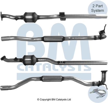 Catalytic Converter Approved BM92820H