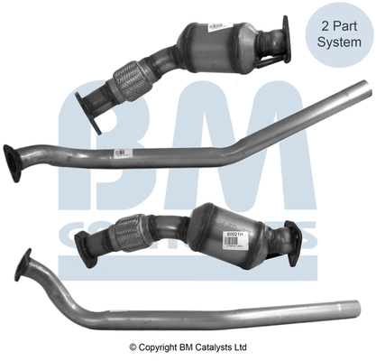 Catalytic Converter Approved BM80116H