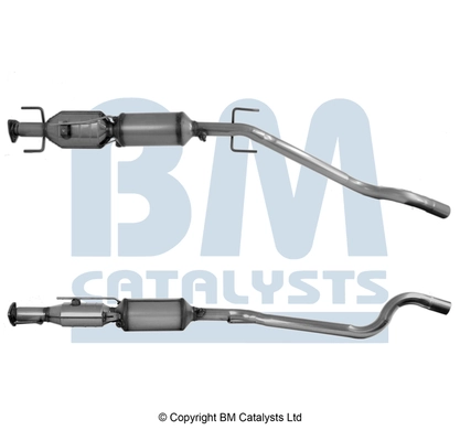 Soot/Particulate Filter, exhaust system Approved BM11076H