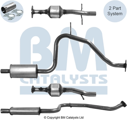 Catalytic Converter Approved BM92601H