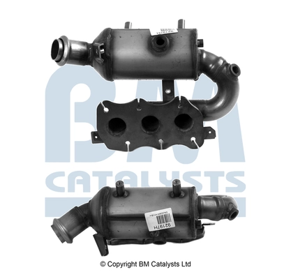 Catalytic Converter Approved BM92197H